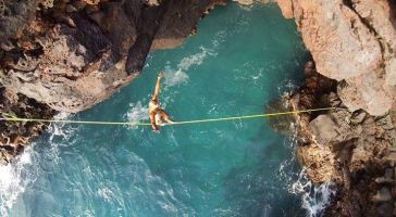 slacklining balance training physical therapy